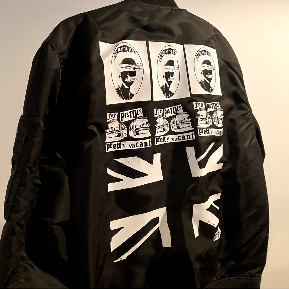 SEX PISTOLS X CONVERSE Bomber / Flight Jacket